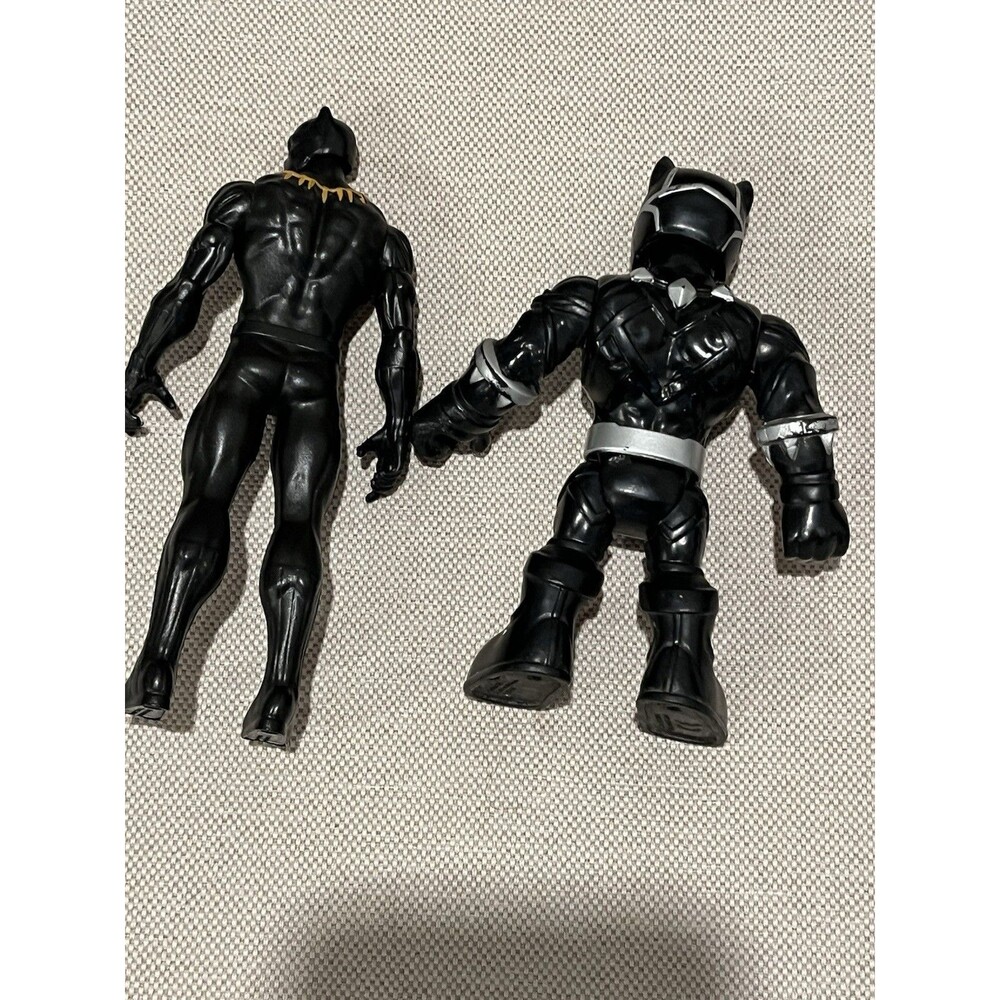 Marvel Black Panther Action Figure Lot Hasbro 2015 6in Playskool 2018 5in